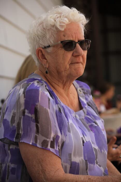 Portrait of Donna Mae (Barclay) Elliott