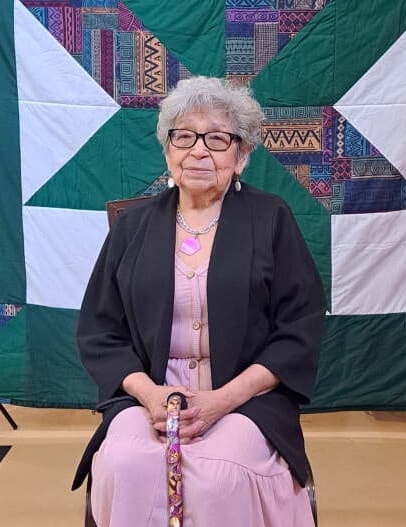 Portrait of Christine Bare Shin Bone