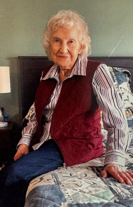Portrait of Lorraine Margaret (Haensgen) Loeffler